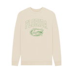 Oat Printed Sweater Front