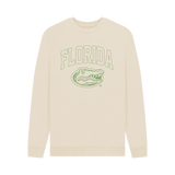 Oat Printed Sweater Front
