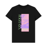 Black Printed T-shirt Front