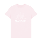 Pink Printed T-shirt Front