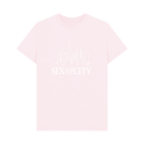 Pink Printed T-shirt Front