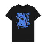 Black Printed T-shirt Front