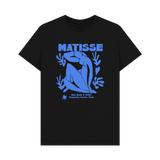 Black Printed T-shirt Front
