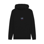 Black Printed Hoody