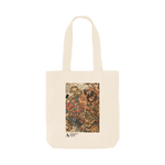 Natural Printed Bag Front