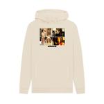 Oat Printed Hoody Front