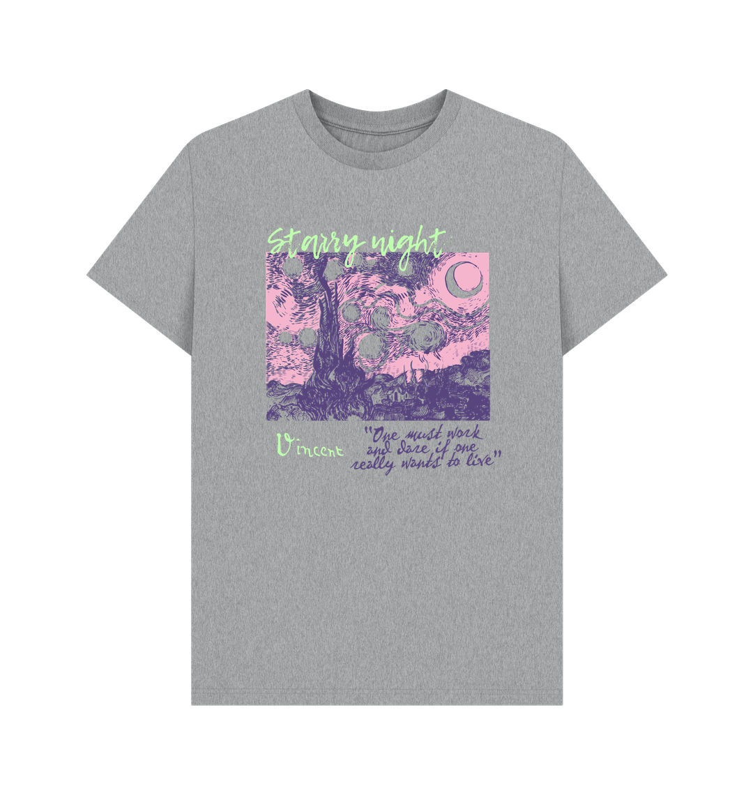 Athletic Grey Printed T-shirt Front