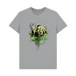 Athletic Grey Printed T-shirt Front