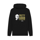 Black Printed Hoody