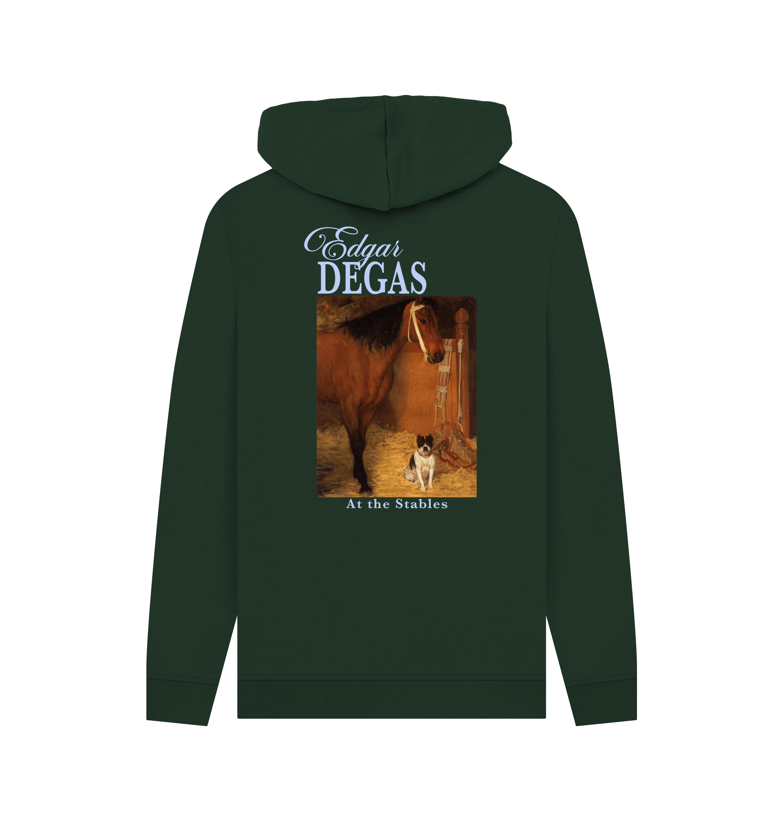 Evergreen Printed Hoody Back