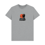 Athletic Grey Printed T-shirt Front