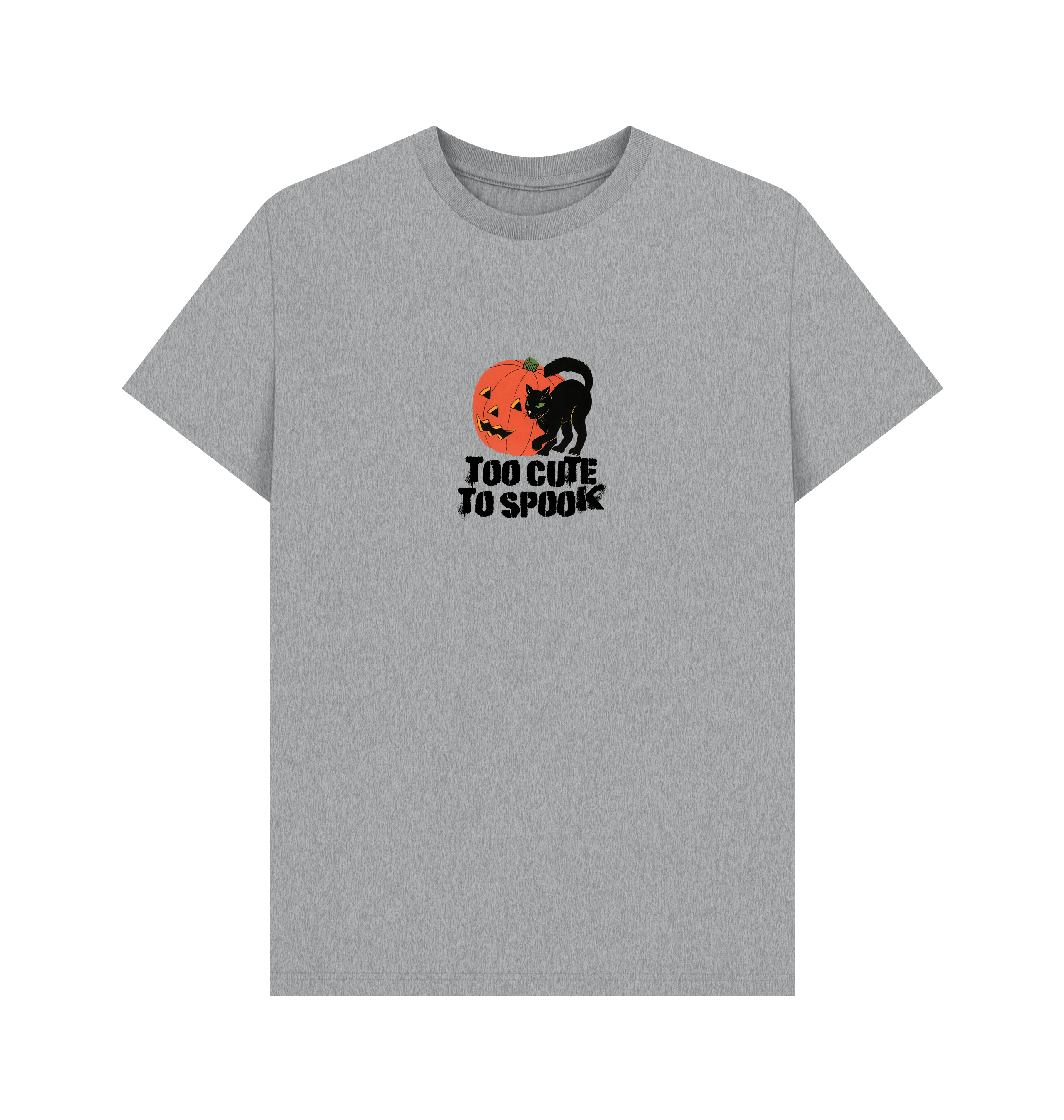 Athletic Grey Printed T-shirt Front