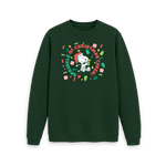 Evergreen Printed Sweater Front