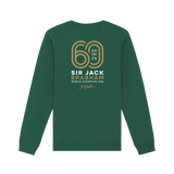 Bottle Green Printed Sweater Back