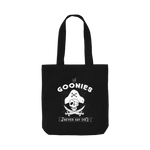Black Printed Bag Front