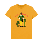 Mustard Printed T-shirt Front