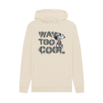 Oat Printed Hoody Front