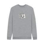 Light Heather Printed Sweater Front