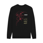 Black Printed Sweater