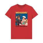 Red Printed T-shirt Front