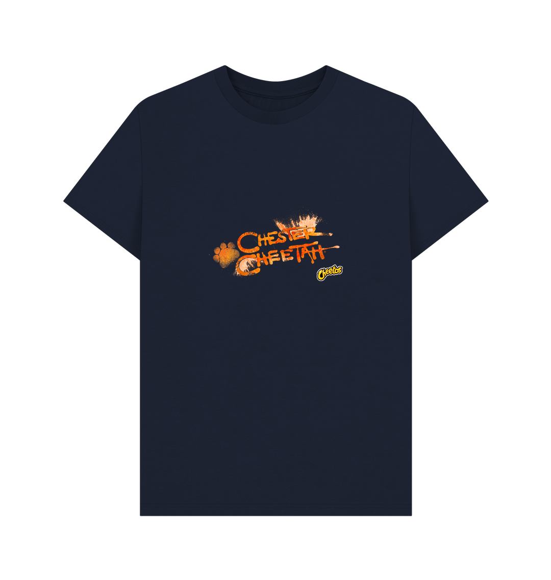 Navy Blue Printed T-shirt