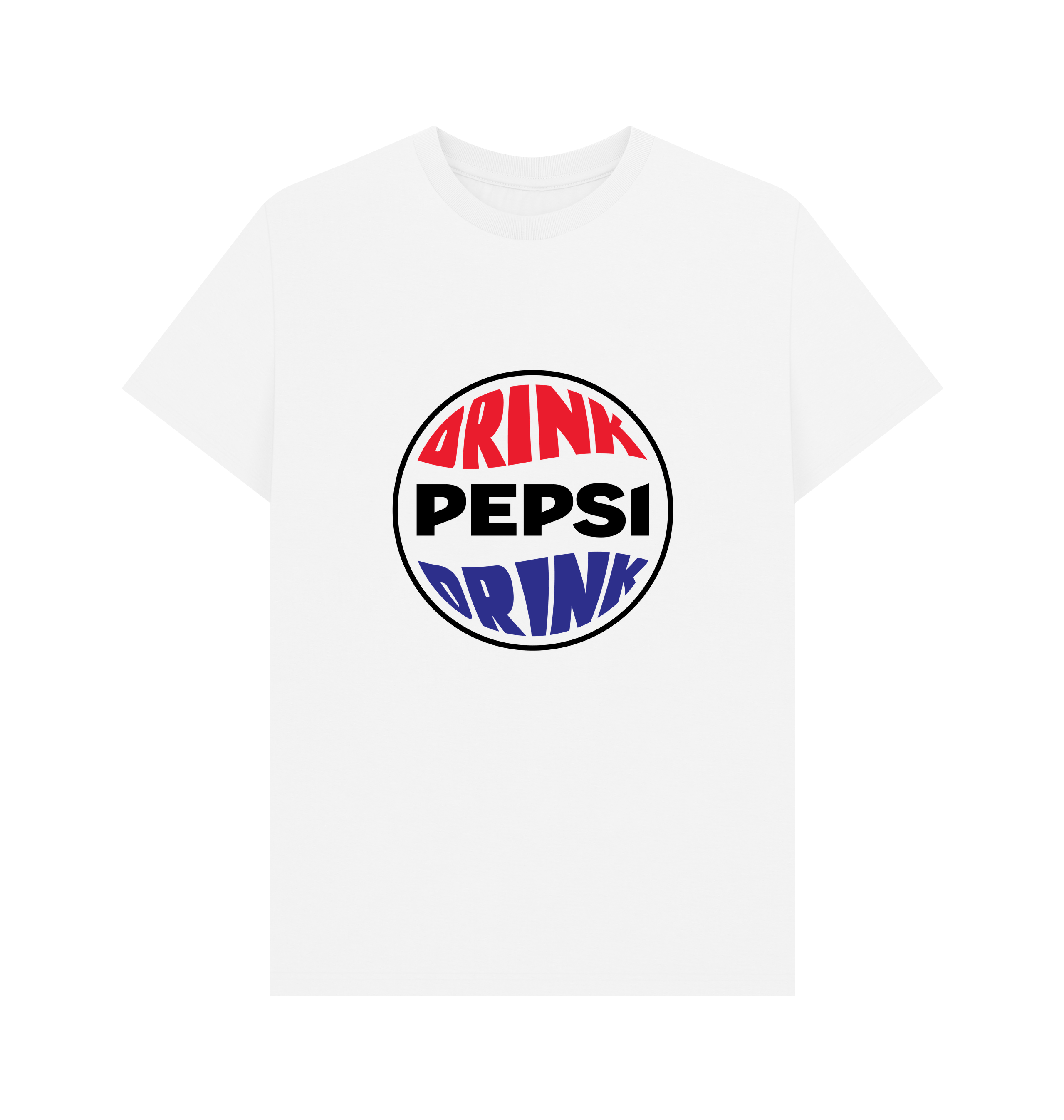 White Printed T-shirt