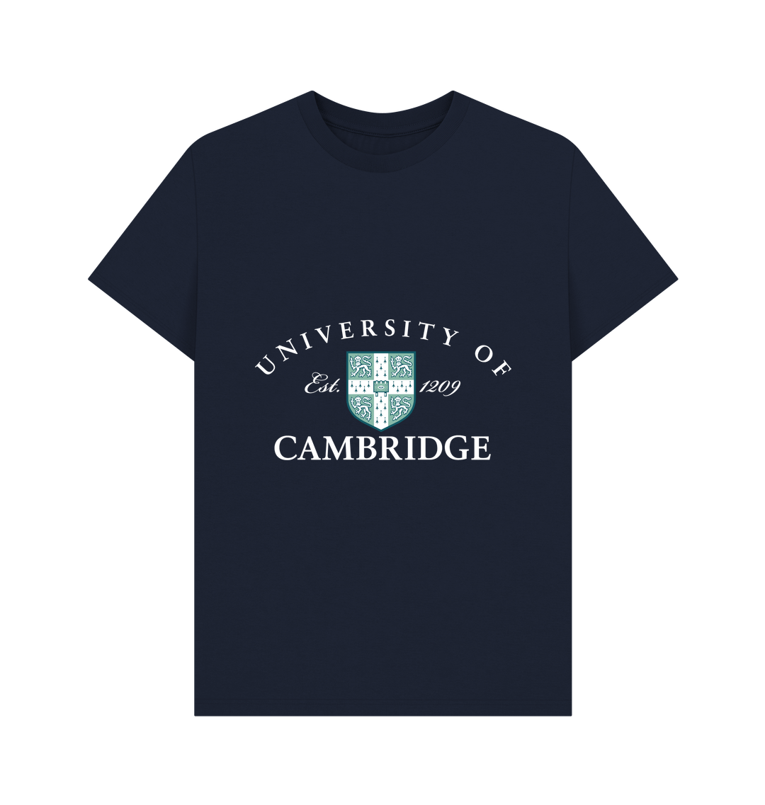 Navy Blue Printed T-shirt