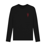 Black Printed Long Sleeve T Shirt