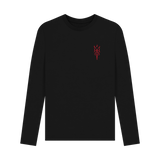 Black Printed Long Sleeve T Shirt