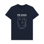 Navy Blue Printed T-shirt