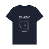Navy Blue Printed T-shirt
