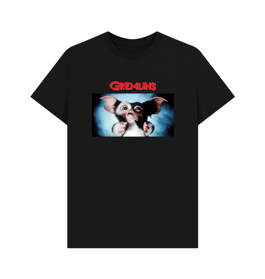 Black Printed T-shirt Front