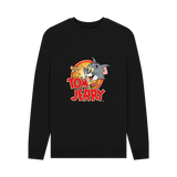 Black Printed Sweater
