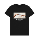 Black Printed T-shirt Front