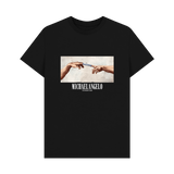 Black Printed T-shirt Front