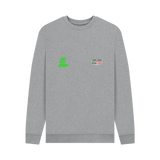 Light Heather Printed Sweater