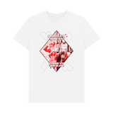 White Printed T-shirt Front