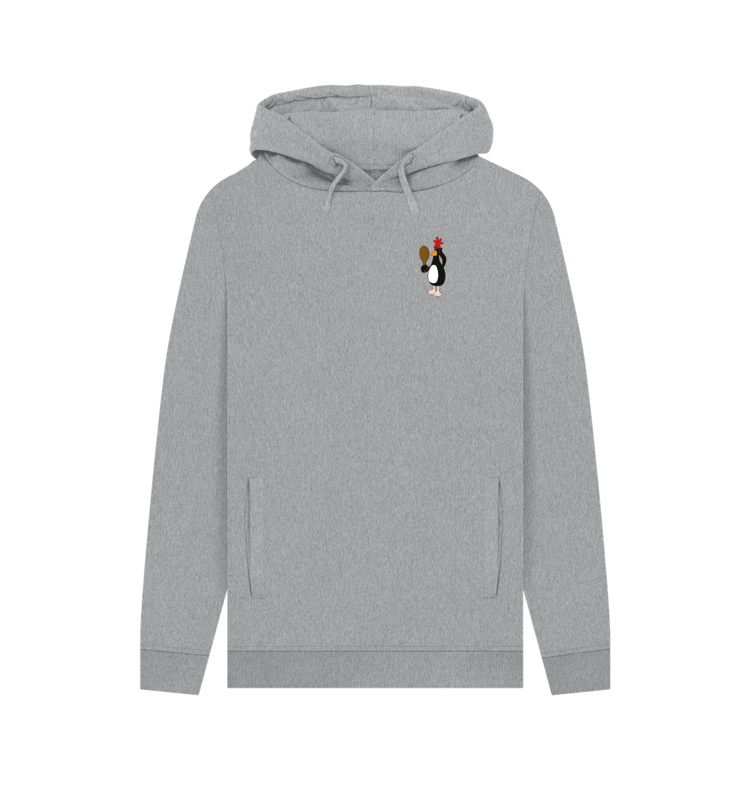 Light Heather Printed Hoody Front