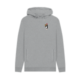 Light Heather Printed Hoody Front
