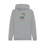 Light Heather Printed Hoody Front