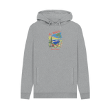 Light Heather Printed Hoody Front