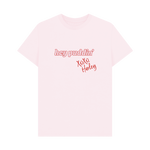 Pink Printed T-shirt Front
