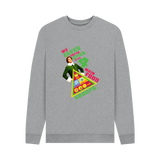 Light Heather Printed Sweater