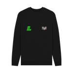 Black Printed Sweater