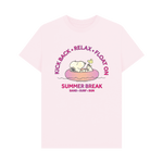 Pink Printed T-shirt Front