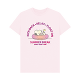 Pink Printed T-shirt Front