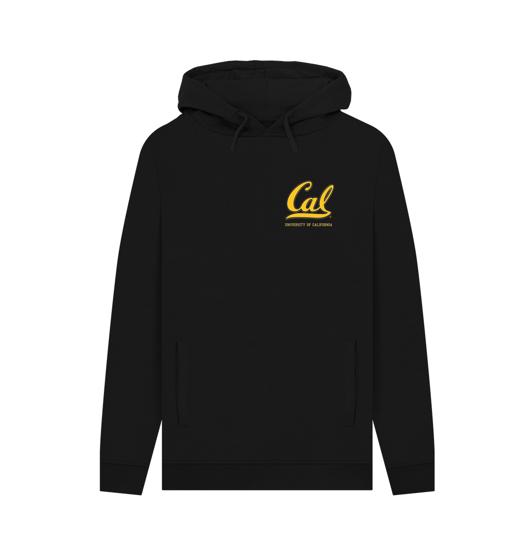Black Printed Hoody Front