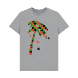 Athletic Grey Printed T-shirt