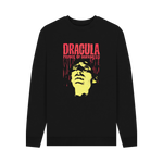 Black Printed Sweater Front