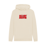 Oat Printed Hoody Front